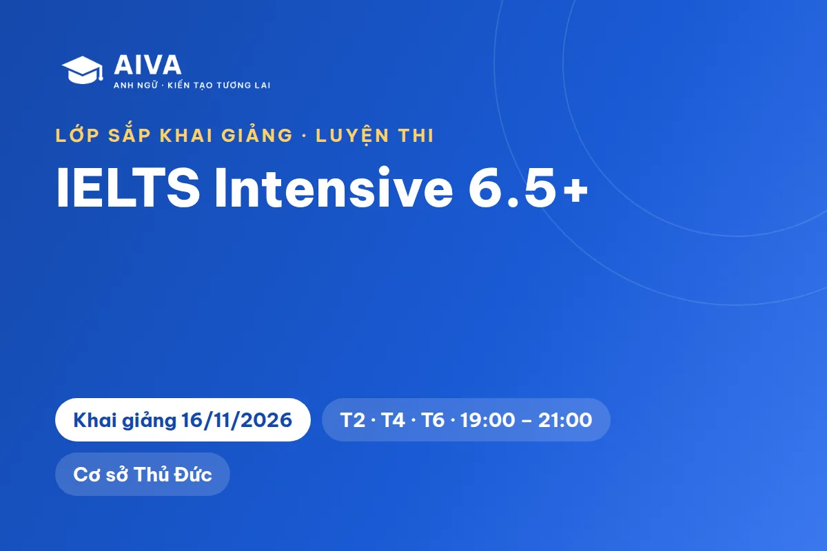 IELTS Intensive 6.5+